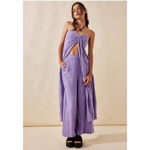 NWOT Free People Banita Set Lavender